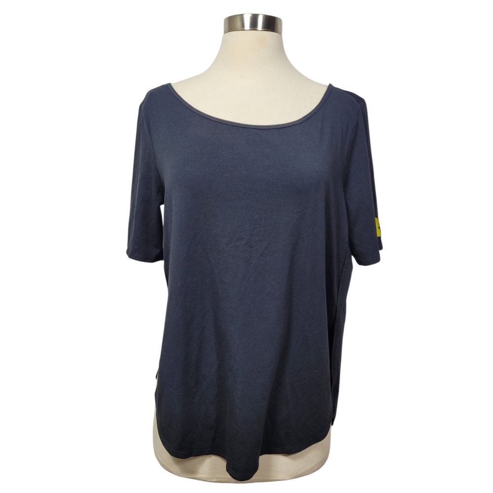 Under Armour Women's TRX Essential Demi T-Shirt Short Sleeve Black Size Medium